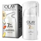 2 Box Of  OLAY TOTAL EFFECTS 7 IN 1  SPF 15 DAY MOISTURISER (2 For £16.99)