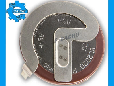 LI-ION ACCU 3V PANASONIC VL2020 BATERÍA LLAVE MONEDA DE LITIO PARA BMW MINI - Imagen 1 de 2