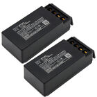2x Battery for Cavotec M9-1051-3600 EX MC-3000 MC-3 2600mAh 