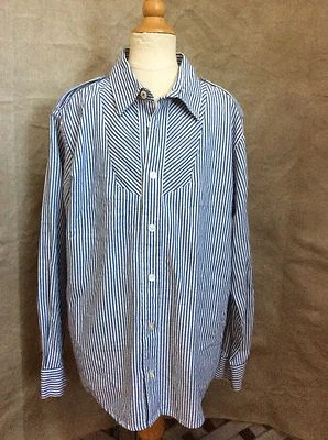 CAMISA A RAYAS JACADI Paris Azul Blanco Charreteras BOTONES FREGONA Niños 12 152 cm Euro Foto 1 de 3