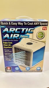 Arctic Air Deluxe Portable Air Cooler Conditioner White Humidifier Purifier NEW - Picture 1 of 5
