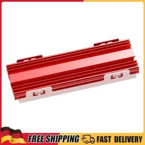 M.2 SSD-Kühler, Aluminiumlegierung, NVME-Kühlkörper für NVME M.2 2280 SSD (rot) - Afbeelding 1 van 5