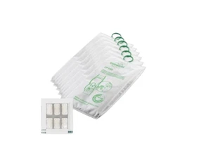 6 SACCHETTI ORIGINALI VORWERK FOLLETTO VK 140-150 +6 PROFUMINI COMPATIBILI - Picture 1 of 6