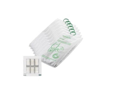 6 SACCHETTI ORIGINALI VORWERK FOLLETTO VK 140-150 +6 PROFUMINI COMPATIBILI