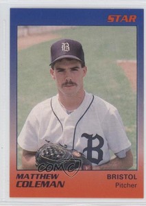 1989 Star Bristol Tigers Matthew Coleman #5
