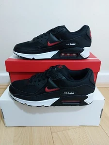 New Nike Air Max 90 Jewel Bred Men's Black Colour UK SIZE 8 EU 42.5 - Picture 1 of 8