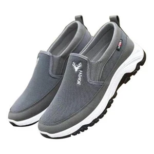 Men Penny Boat Shoes Sports Shoes Breathable Orthopedic Travel Plimsolls Flat - Picture 1 of 22
