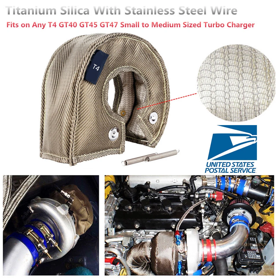 Титановая кварцевая проволока T4 из нержавеющей стали с турбонаддувом - Изображение 1 из 4