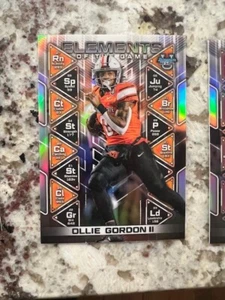 2024 Bowman BEST U ELEMENTS REFRACTOR CARD OKLAHOMA STATE OLLIE GORDON III ED-3 - Bild 1 von 1