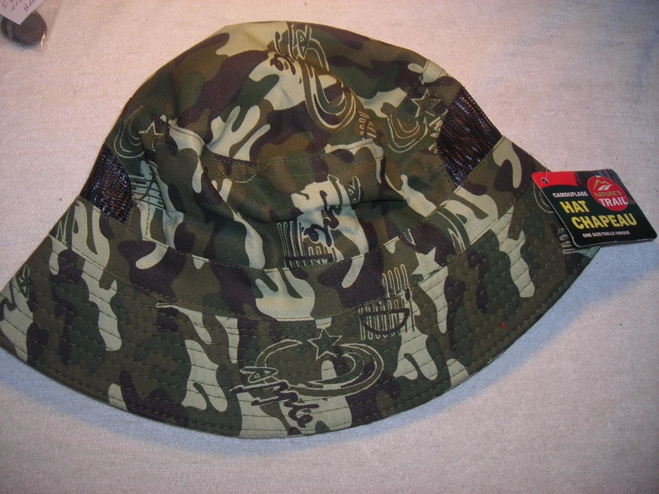 Camouflage chapeau Tactical Head Wear/Boonie/Jungle Hat Cap For Wargame Sports - Image 1 of 4