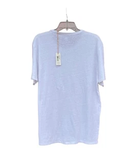 AG ADRIANO GOLDSCHMIED Men's White Cotton Short Sleeve Pocket T-Shirt - Picture 1 of 8