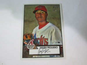 2007 Topps 52 Chrome # TCRC72 Jailen Peguero (B19) Arizona #906 of 1952