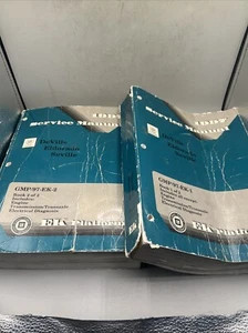1997 Cadillac DeVille Eldorado Seville Factory Service Shop Repair Manuals 2 set - Picture 1 of 11