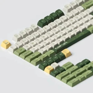 KeyTok KDA Profile Camp Life Dye Sub Keycap Set grueso PBT para teclado 87 tkl - Imagen 1 de 6
