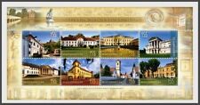 Hungary 2018 Castles Hungarian Bloc Sheet New 1er Choice MNH