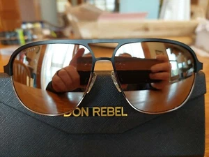 ¡Nuevo! - Gafas de sol Don Rebel Danny gris aviador DR004 - Imagen 1 de 5
