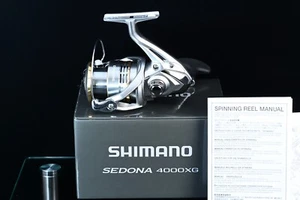 Shimano 23 SB50J SEDONA 4000XG Spinning Reel Fishing [TOP MINTO] 1day Shipping - Picture 1 of 16