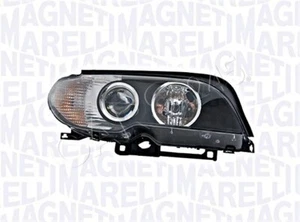 Bi Xenon Headlight Black Right Fits BMW 3 E46 Convertible Coupe 2003-2006 LCI - Picture 1 of 3