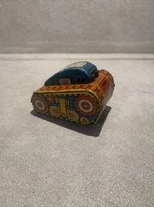Vintage 1950s MARX Turn Over Roll Over Tank Windup Tin Toy - Made in USA -READ- - Picture 1 of 10