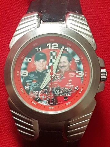 Dale Earnhardt/Dale Earnhardt Jr. Men's Wrist Watch. As Is Cover