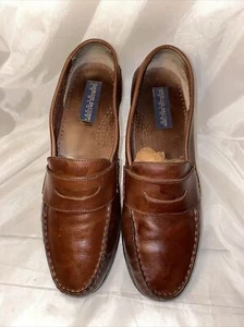 Giorgio Brutini Le Glove STEVEN Men’s Penny Loafers Size 13M Brown M3*N  - Picture 1 of 8