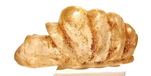 Chavin quartz snail with cinnabar staining - Picture 1 of 22