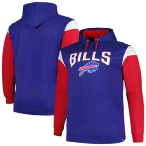 Buffalo Bills NFL Fanatics Men's Big & Tall Hoodie - Picture 1 of 6