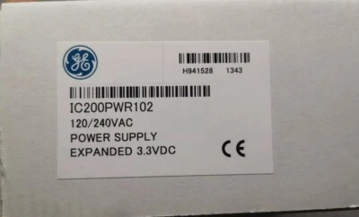 New In Box GE IC200PWR102 Fanuc IC200PWR102 Power Supply Module - Image 1 of 3