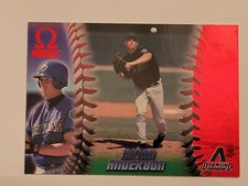 1998 Pacific Omega Red #9 Brian Anderson - Arizona Diamondbacks 