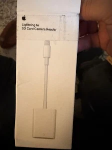 Apple Mfi Zertifiziert Lightning auf SD Karten Kamera Leser für iPhone iPad, Speicher - Bild 1 von 3
