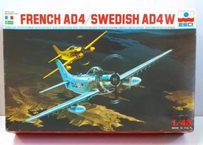 ESCI USATO 1:48 KIT AEREO  FRENCH AD4 / SWEDISH AD4W FUORI PRODUZIONE  ART 4076 - Immagine 1 di 2