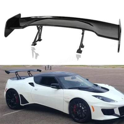 For 2010-2019 Lotus Evora GT Painted Black 46" Rear Trunk Spoiler GT Racing Wing Foto 1 de 4