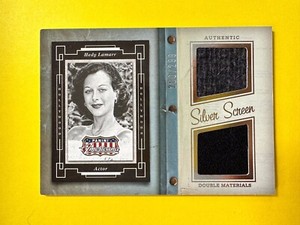 2015 America SilverScreen DOUBLE RELIC #SD-HL Hedy Lamarr #280/299 +o2