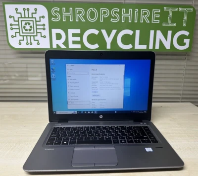 HP EliteBook 840R G4 Laptop I5-7200U 2.50 GHZ-8GB RAM-256GB SSD Windows 10 Pro - Image 1 of 4