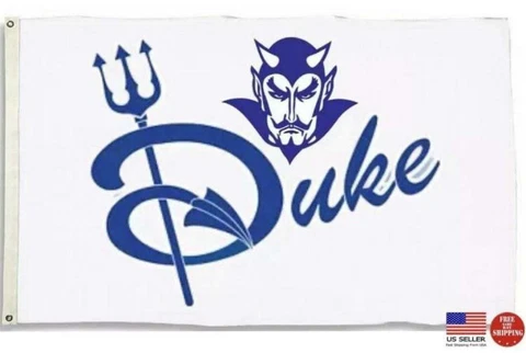 Duke University Blue Devils Team 3x5  Free Shipping USA Seller!!! Cover