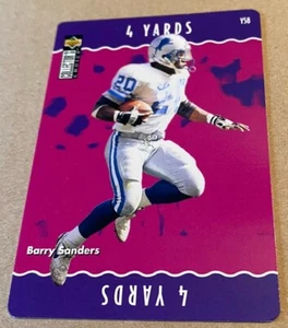 BARRY SANDERS 1996 UD You Make The Play Card #Y58 NM-MT - Picture 1 of 2