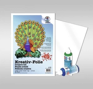URSUS Window Color Folie selbsthaftend 23x33cm 10 Blatt - Imagen 1 de 2