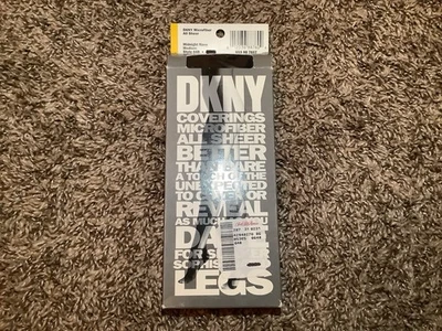 DKNY microfiber all sheer pantyhose, color midnight navy, size: M - Image 1 of 4