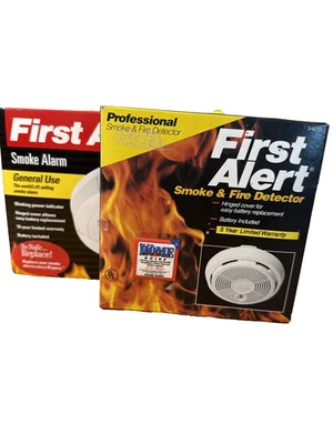 FIRST ALERT  Battery Operated Smoke Alarm Detector – General Use 1994/98 - Image 1 of 4