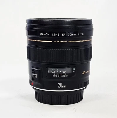 Lente principal gran angular #Canon EF 20 mm f/2,8 USM para Canon EF (S/N 4200049) Foto 1 de 4