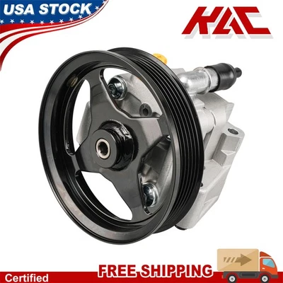 Power Steering Pump W/Pulley for 03-2005 Ford Thunderbird 2003-2006 Lincoln LS - Image 1 of 4