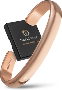 Pulsera de cobre para hombre y mujer — Pulseras de cobre 100 % puro — Crudo, sólido y sin usar - Imagen 1 de 12