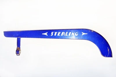 Protector de cadena vintage Columbia Rambler años 60, azul 26 pulgadas con herrajes de montaje Foto 1 de 2