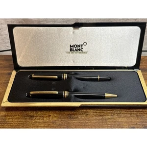 Mont Blanc Ballpoint and Fountain Pen Includes 4 Pen Refills - Picture 1 of 6