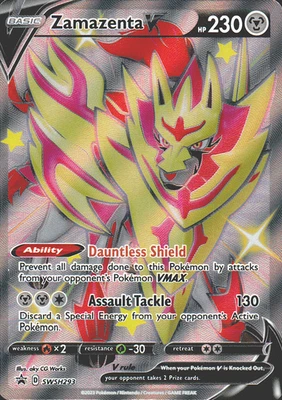 Zamazenta V (Shiny) SWSH293 SWSH: Sword & Shield Promo Cards Holo - Image 1 of 2