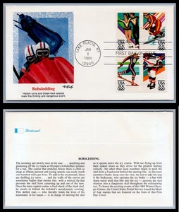 US FDC # 2067-2070 20c 1984 Olympics  Fleetwood p1 L.Cancel 1984, 9Q2695 - Picture 1 of 1