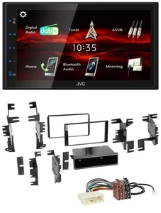 JVC USB Bluetooth MP3 DAB 2DIN Autoradio für Nissan Juke Navara NV ab 12 - Bild 1 von 8