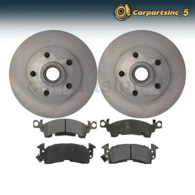 Rotor de freno Pastilla de freno delantera 3x para Chevrolet G20 5,7 L 1975 - 1995 Foto 1 de 4