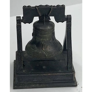 Vintage Liberty Bell Metal Souvenir Sharpener 3" - Picture 1 of 9