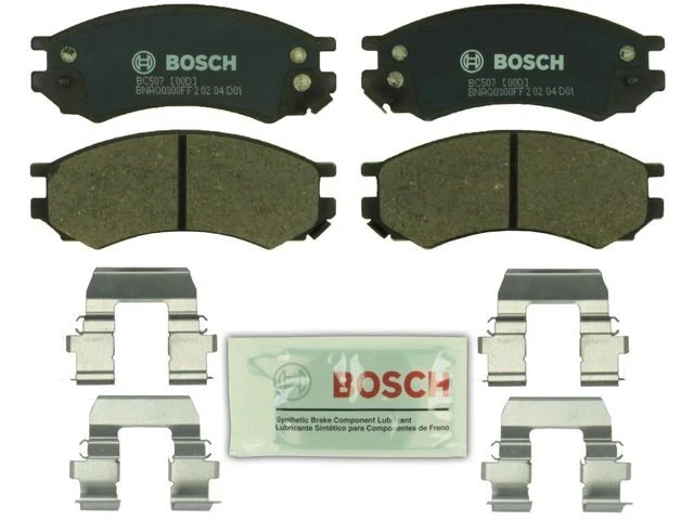 Front Brake Pad Set For 1993-1996 Saturn SW2 1994 1995 BR713ZT - Image 1 of 1